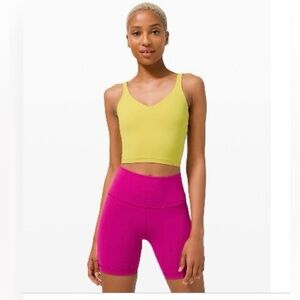 Lululemon Athletica Lime Green Tank Top